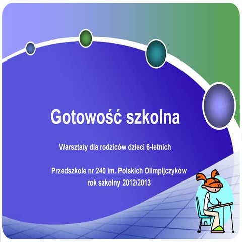 Gotowość szkolna | PPT | Free Download