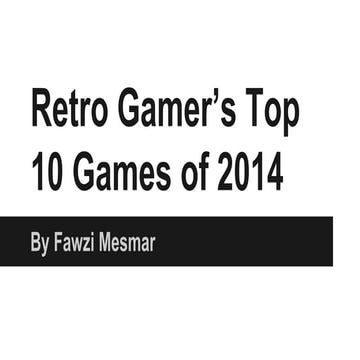 Top 10 games of 2014