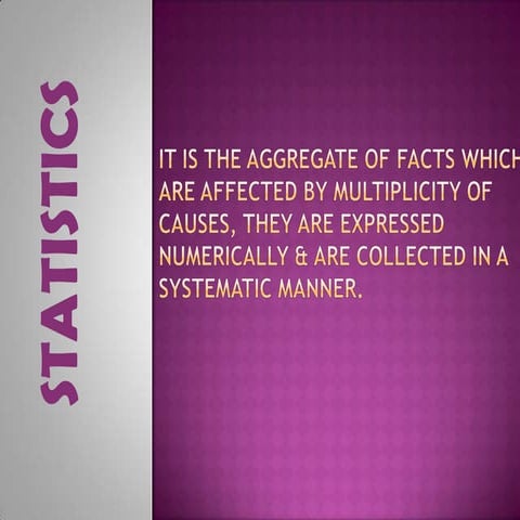 statistics