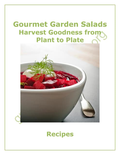 Gourmet gardensalads recipes-pdf
