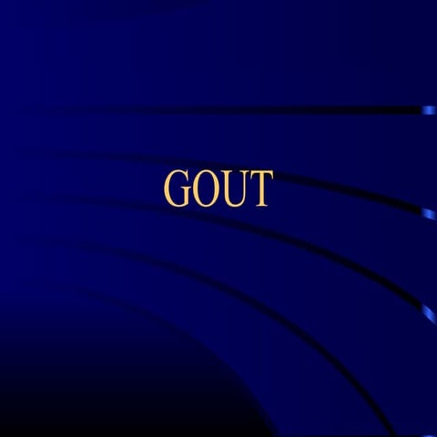 Gout Presentation