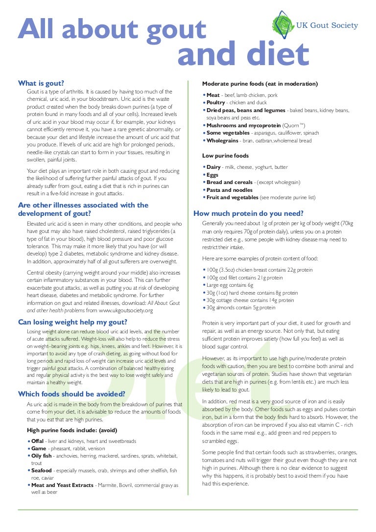 gout and diet