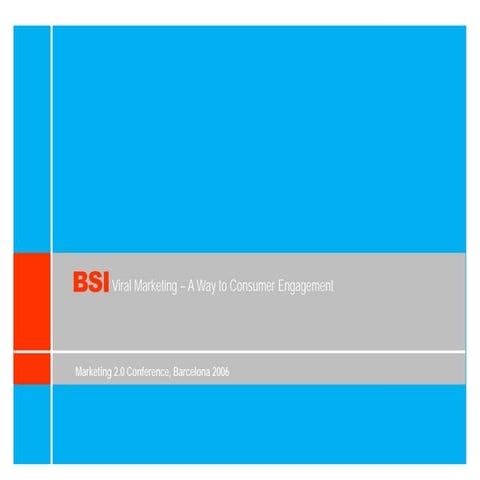 Viral Marketing – A Way to Consumer Engagement