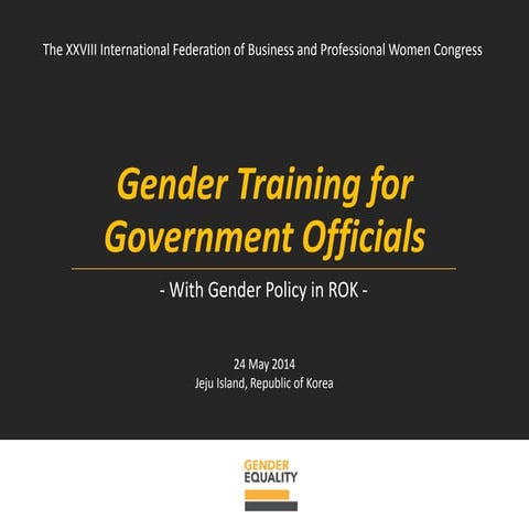 Women in South Korea | PPT
