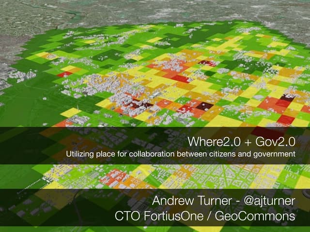 Where2.0+Gov2.0 - Gov2.0 Summit