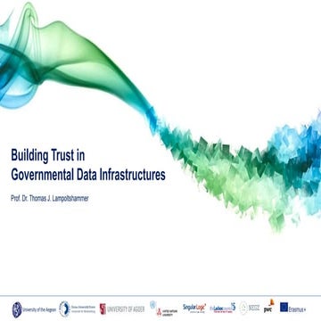 Building Trust in Governmental Data Infrastructures 