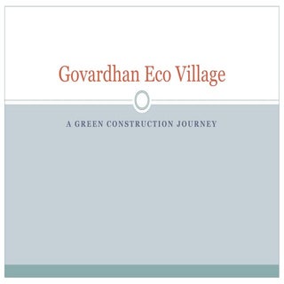 Govardhan eco village