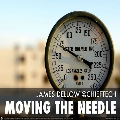 GovCamp 2013: Moving the needle