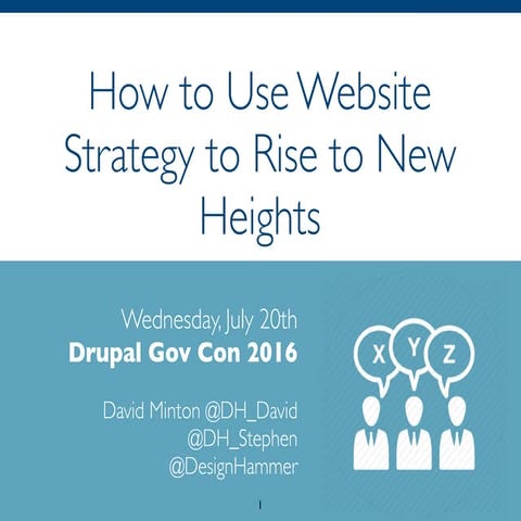 How to Use Website Strategy to Rise to New Heights