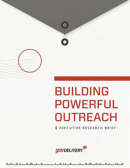 Building Powerful Outreach - Executive Research Brief