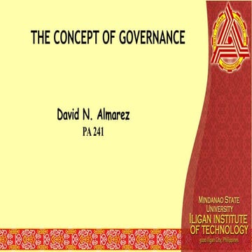 Good governance and social responsibility | PPTX