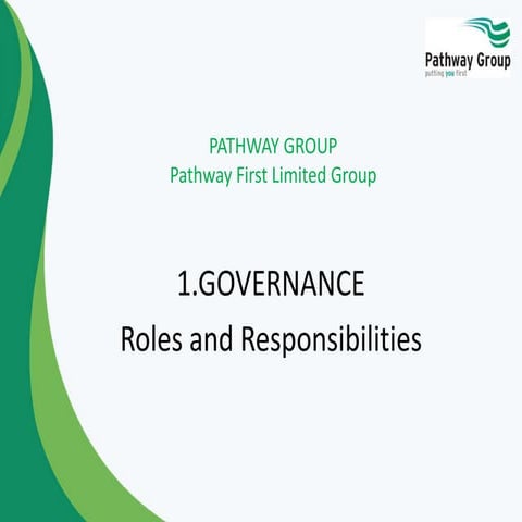 Governance - Roles and Responsibilities | PPT