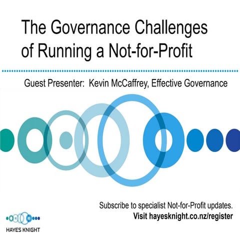 Governance Challenges of Running a Not-for-Profit in New Zealand