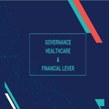 Governance healthcare financial lever 