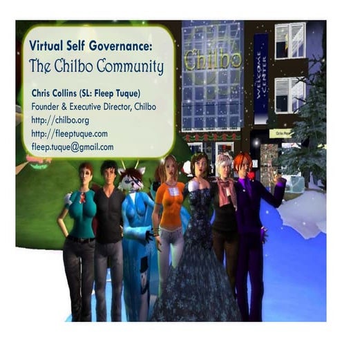 Governance in Virtual Worlds 2010: Virtual Self Governance - Fleep Tuque