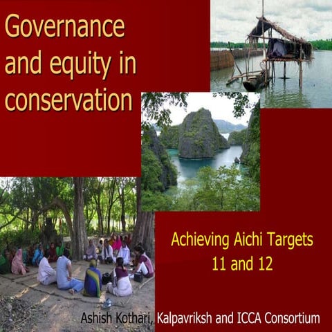 Governance of Conservation