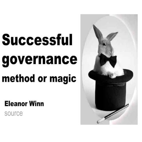 Governance Slidepack June2010 Without Notes