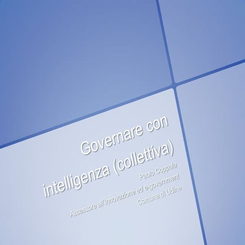 Focus Group Open Source 14.3.2012 Paolo Coppola 