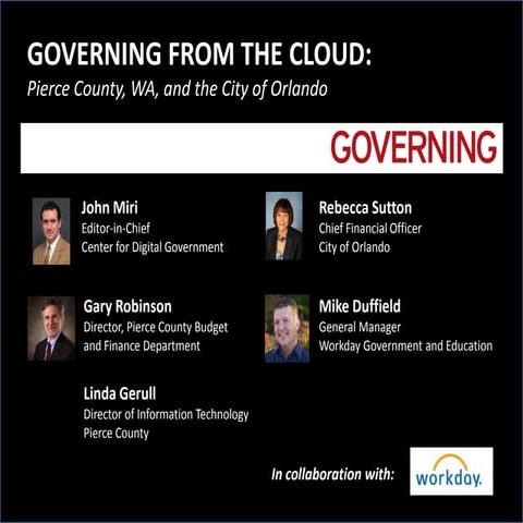 Governing from the Cloud
