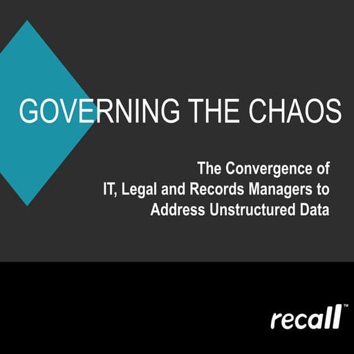 Governing the Chaos
