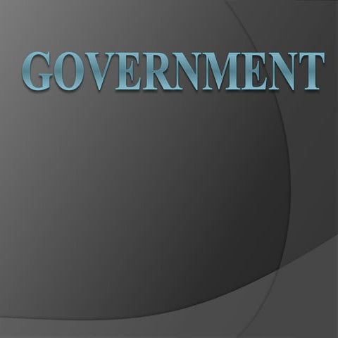 Types and forms of government 