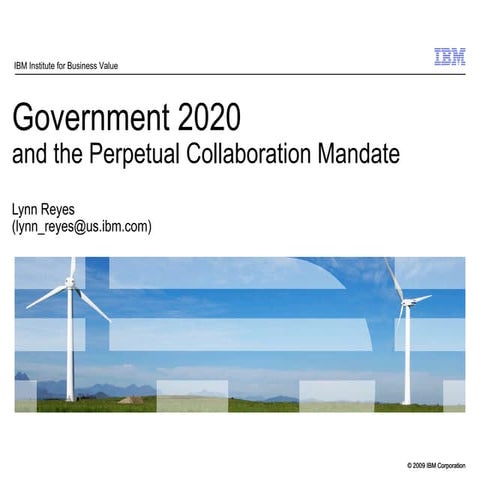 Government 2020 (v4.1 for pdf, dec2009)