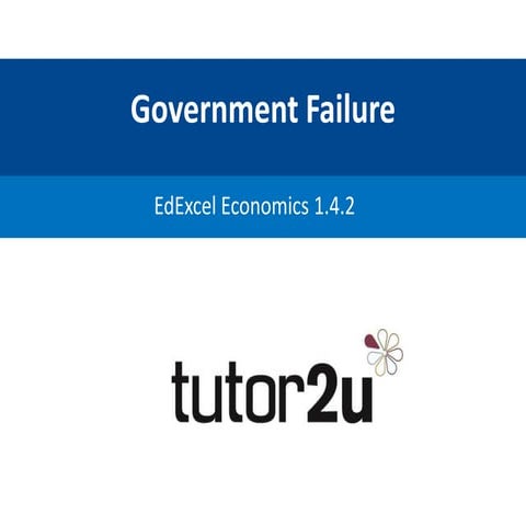 Government failure