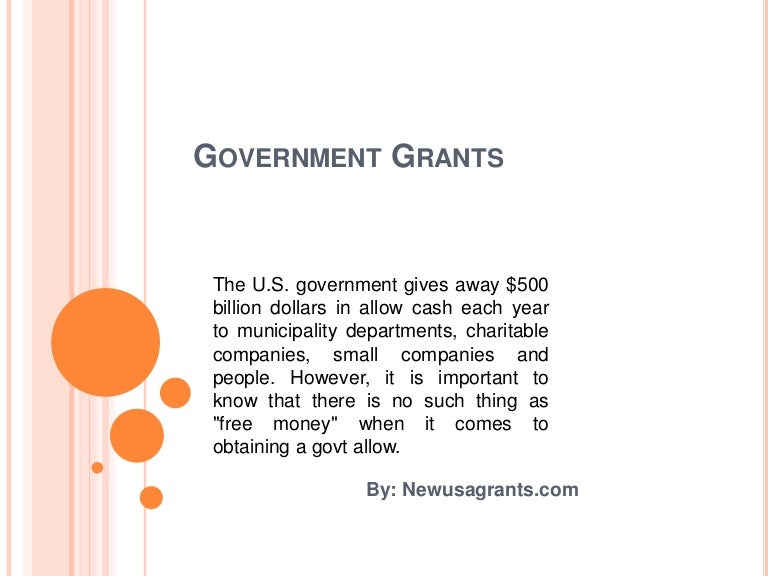 Government Business Grants