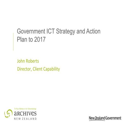 All of government information technology strategy: What does this mean for re...
