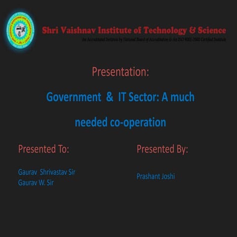 Government & IT sector