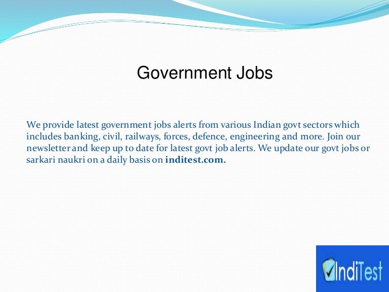 Government jobs