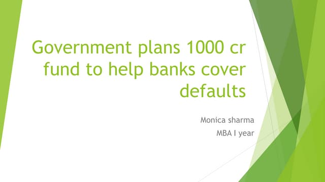 Government encourages education loan
