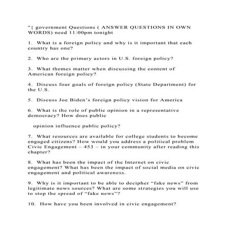 Pos 2041 assessment three federal gover | DOCX