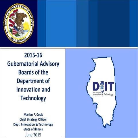 Governors Advisory Boards Overview - State of Illinois - June 2015