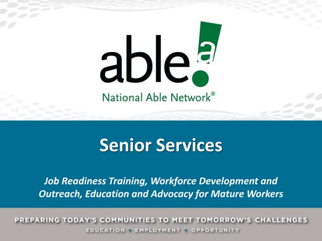 Job Readiness Training, Workforce D...