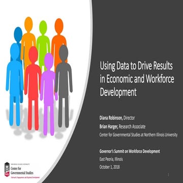 Using Data to Drive Results in Economic and Workforce Development