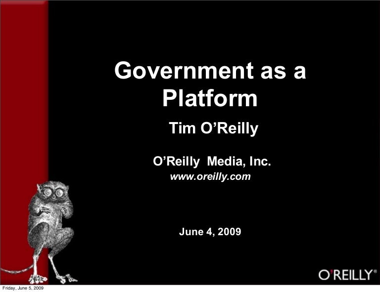 Government As Platform