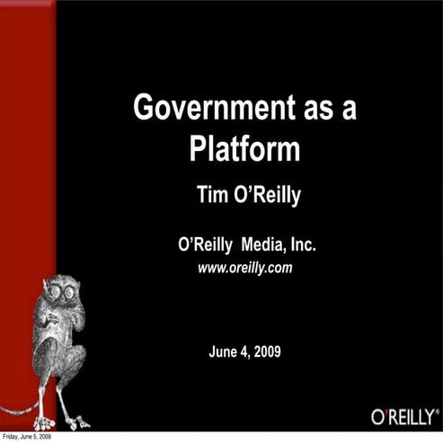 Government As Platform