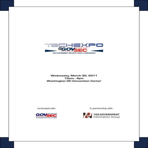 GovSec 2011 - TECHEXPO Cyber Security Hiring Event