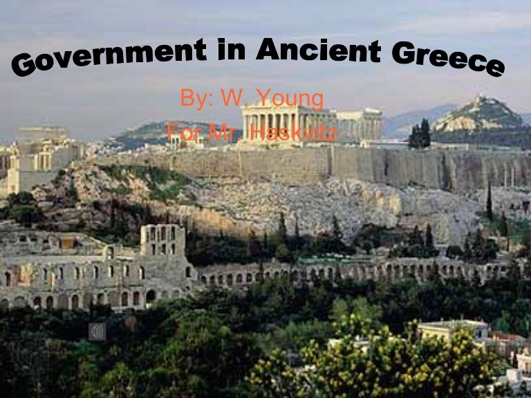 The Governments of Ancient Greece