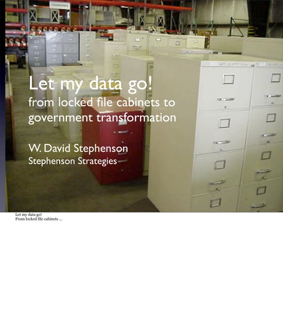 Gov Transformation Through Public Data