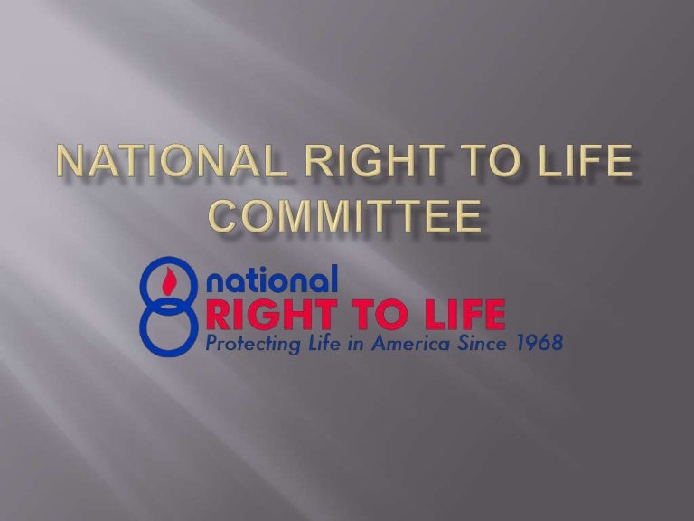 Gov unit 6 special interest group national right to life committee s…