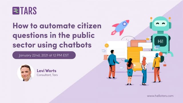 How to automate citizen questions in the public sector using chatbots
