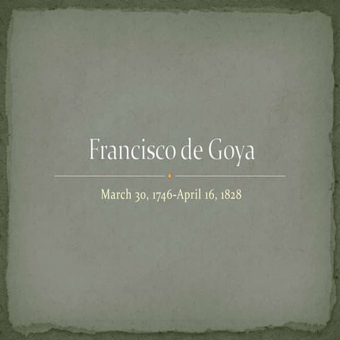 Goya por Mark