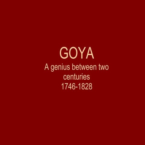 Goya paintings