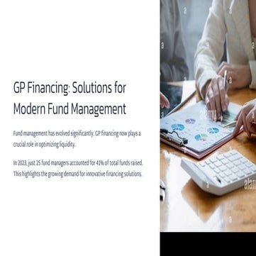Zac Barnett, Attorney - GP Financing: Solutions for Modern Fund | PDF