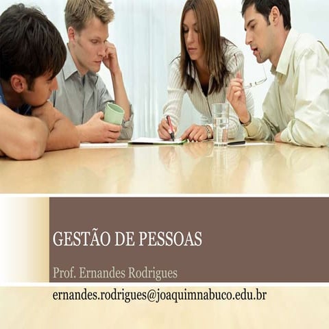 Gestão de Pessoas - Aula 1