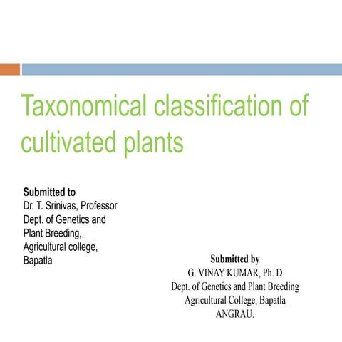 History of taxonomy | PPTX