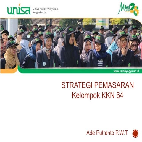 Strategi Pemasaran | PPT