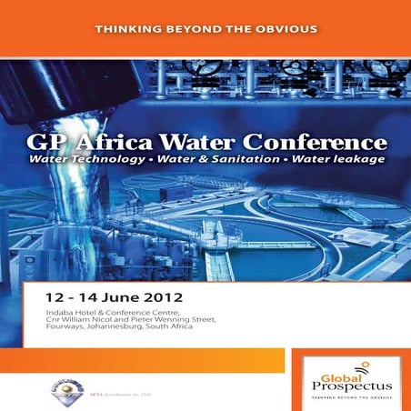 GP Africa Water Conference 2012